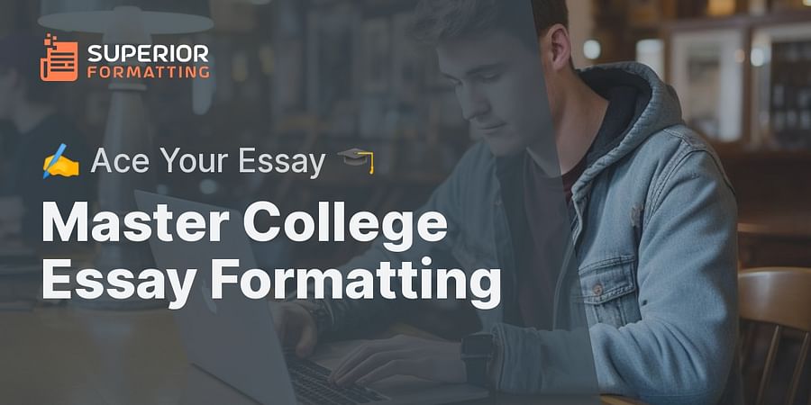 Master College Essay Formatting - ✍️ Ace Your Essay 🎓